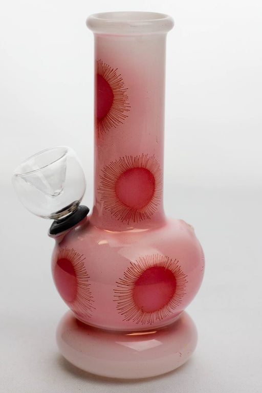 5" sunflower glass mini water bong Glass Bong ONE