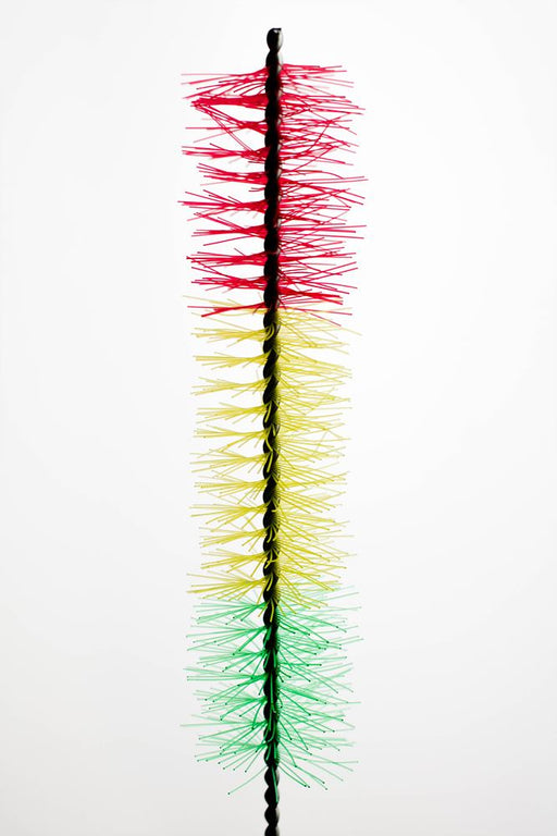 9 in. Nylon tube rasta brush- - One Wholesale
