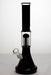 14" infyniti 8-arm percolator colored tube beaker Bong-Black - One Wholesale