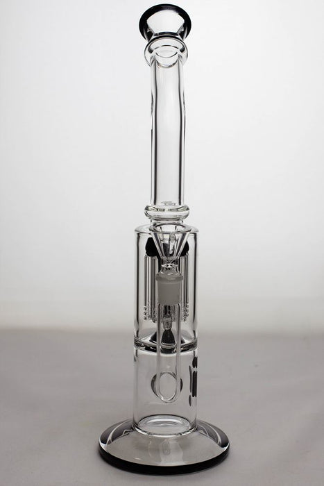 14" infyniti 8-arm percolator bent neck water Bong- - One Wholesale