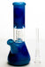 8" Sunflower-D dome percolator beaker water bong Bongs ONE