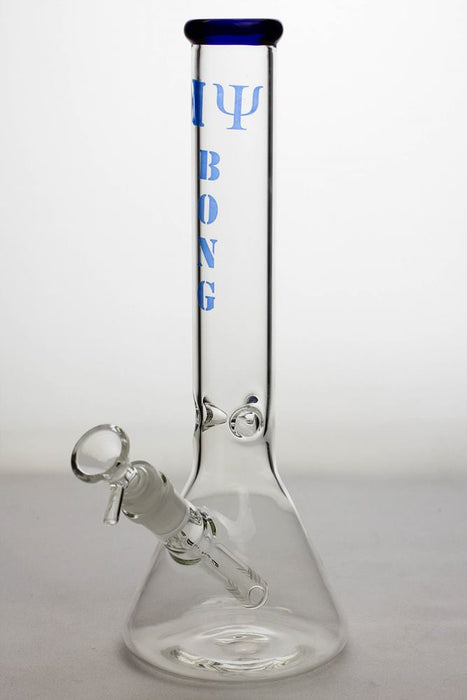 11.5 inches My bong beaker glass water bong-Blue - One Wholesale