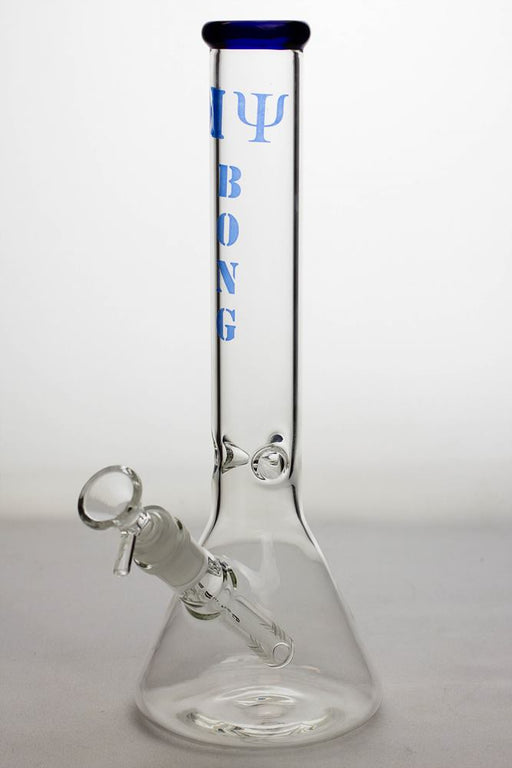 11.5 inches My bong beaker glass water bong Glass Bong ONE Blue