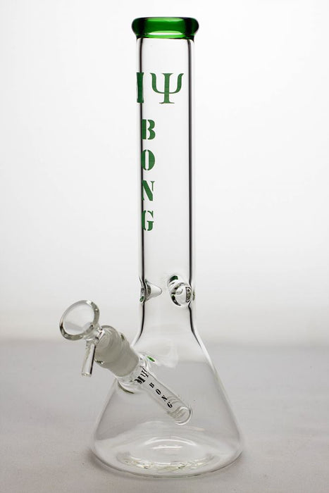 11.5 inches My bong beaker glass water bong-Green - One Wholesale