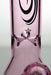 18 inches genie 9 mm color-tube and clear-bottom beaker water bong- - One Wholesale