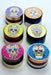 4 parts Skull picture color metal grinder- - One Wholesale