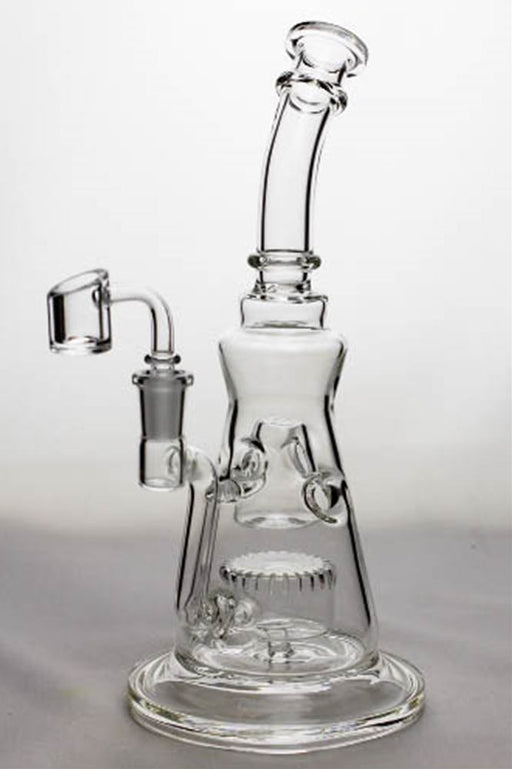 10.5" drum-diffuser bubbler with a banger Glass Bong ONE