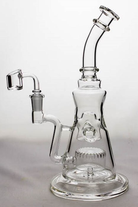 10.5" drum-diffuser bubbler with a banger Other Shaped Bong ONE