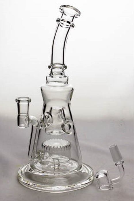 10.5" drum-diffuser bubbler with a banger Other Shaped Bong ONE