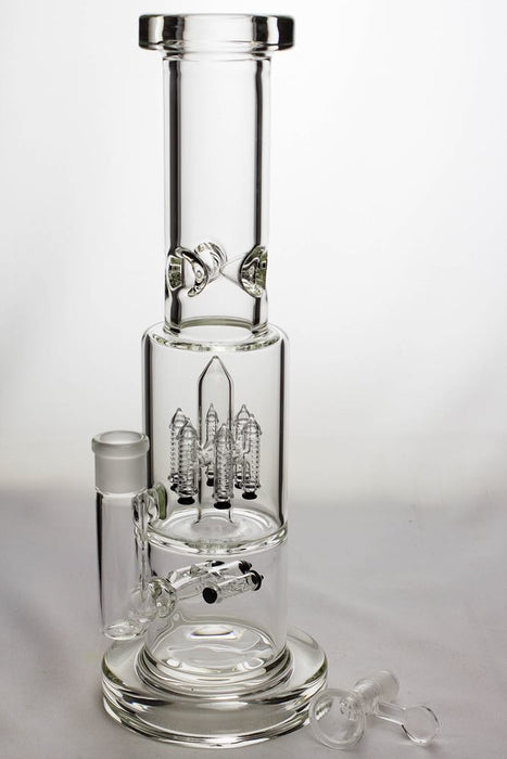 14 in. missile diffuser 9 mm glass water bong- - One Wholesale