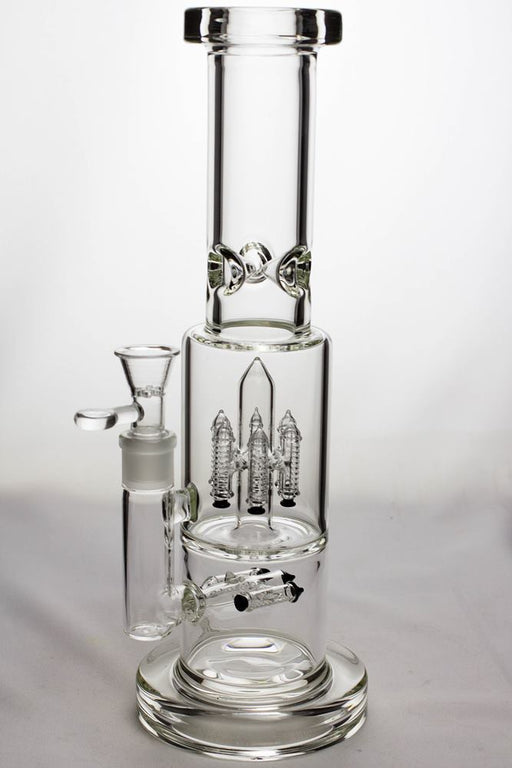 14 in. missile diffuser 9 mm glass water bong Glass Bong ONE