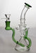 8 in.  three-hole diffuser recycler bong- - One Wholesale
