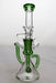 8 in.  three-hole diffuser recycler bong- - One Wholesale