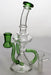 8 in.  three-hole diffuser recycler bong- - One Wholesale