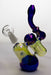 8 in. 2-in-1 dual chamber diffused bubbler- - One Wholesale