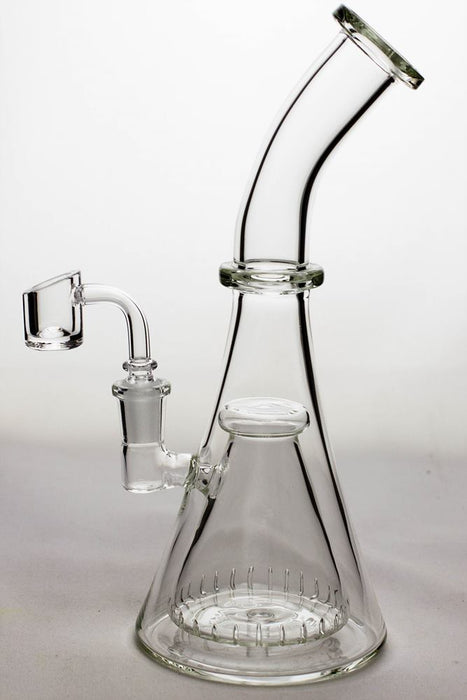 9.5" pyramid diffuser  bubbler with a banger- - One Wholesale
