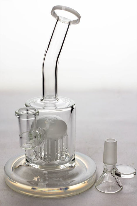 7" bent neck bubbler with 8-arm diffuser- - One Wholesale