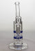 8" dual honeycomb diffuser bubbler with a banger- - One Wholesale
