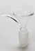Glass bowl with curved handle Bowl · Banger · Oil Burner ONE