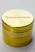 4 parts infyniti metal herb grinder-Gold - One Wholesale
