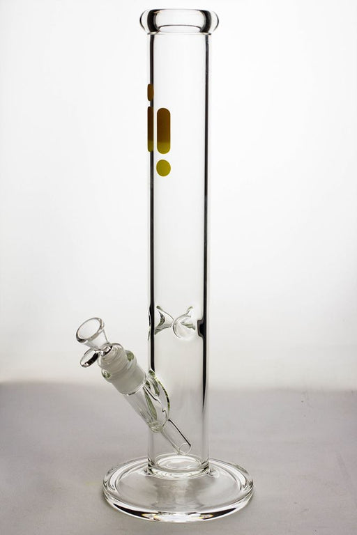16 in. infyniti glass clear tube glass water bong Glass Bong ONE