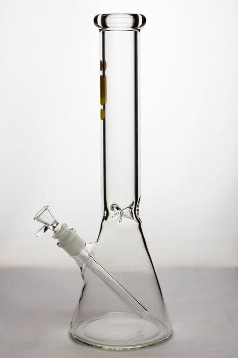 16 in. infyniti glass clear glass beaker water bong Beaker Bong ONE