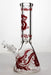 12" Dragon artwork 9 mm thick glass beaker bong- - One Wholesale