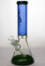 13 in. Genie two tone 9 mm glass beaker water bong Glass Bong ONE BL-JD