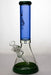 13 in. Genie two tone 9 mm glass beaker water bong-BL-JD - One Wholesale