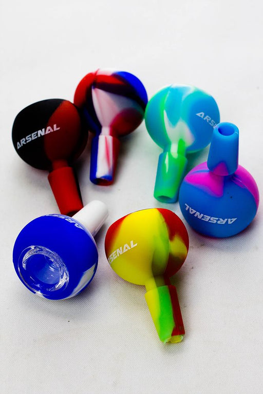 Arsenal silicone bowl with glass bowl Bowl · Popper ONE