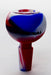 Arsenal silicone bowl with glass bowl- - One Wholesale