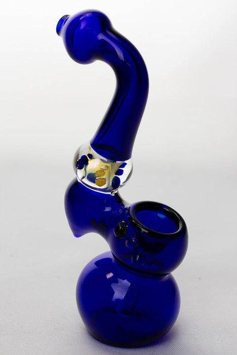 6 inches single chamber bubbler-Blue-4599 - One Wholesale