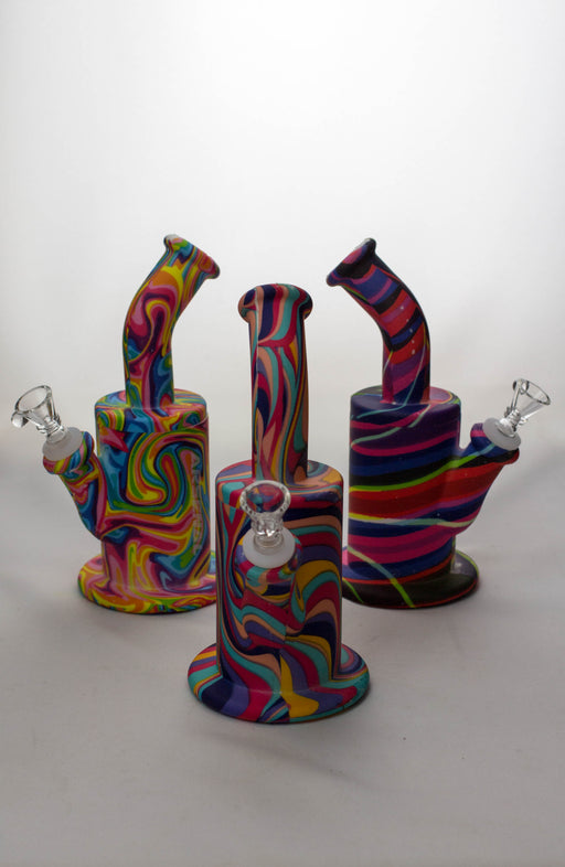 8 in. detachable silicone water bong Resin · Silicone · Plastic Bong ONE