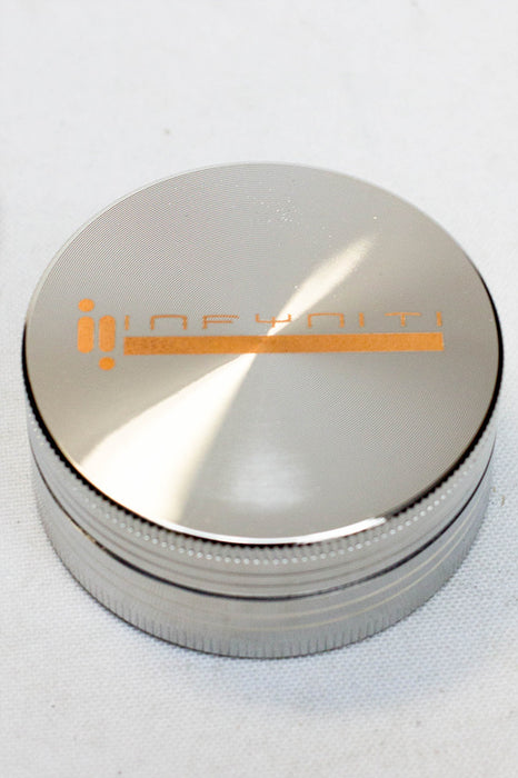 Infyniti 2 parts metal herb grinder ( GR5623 ) Herb Grinder ONE Silver