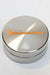 2 parts infyniti metal herb grinder-Silver - One Wholesale