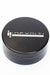 2 parts infyniti metal herb grinder-Black - One Wholesale