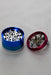 4 parts color herb grinder with handle- - One Wholesale