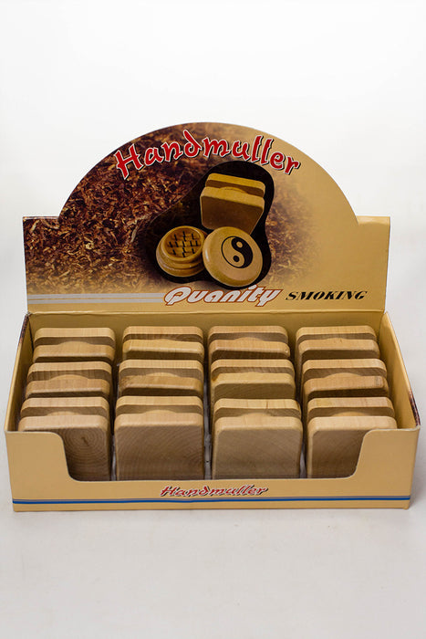 2 parts wooden grinder display box- - One Wholesale