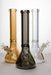 15 in. Metallic 9 mm glass beaker bong- - One Wholesale