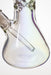 15 in. Metallic 9 mm glass beaker bong- - One Wholesale