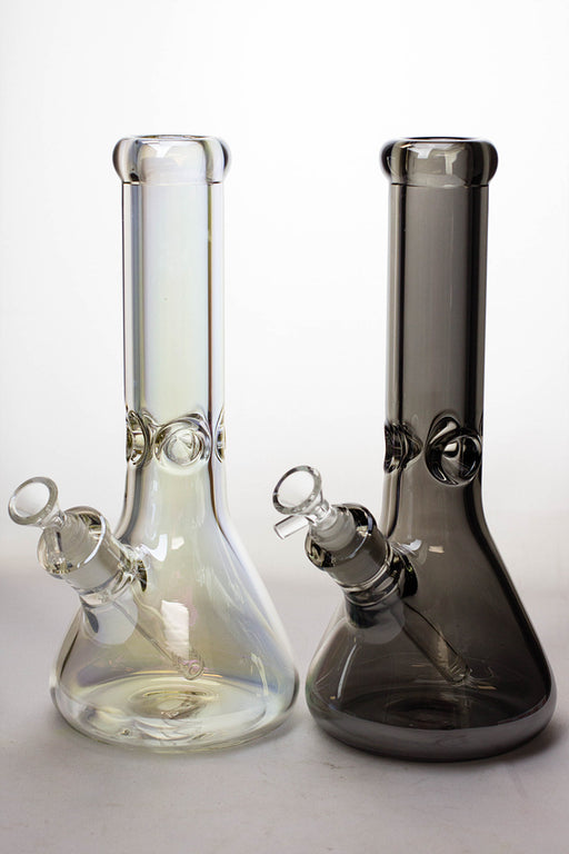 12 in. Metallic 9 mm glass beaker bong Glass Bong ONE