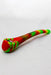9" Genie Silicone hand pipe with metal bowl- - One Wholesale
