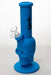 11" Genie Detachable solid color silicone skull water bong-Blue - One Wholesale