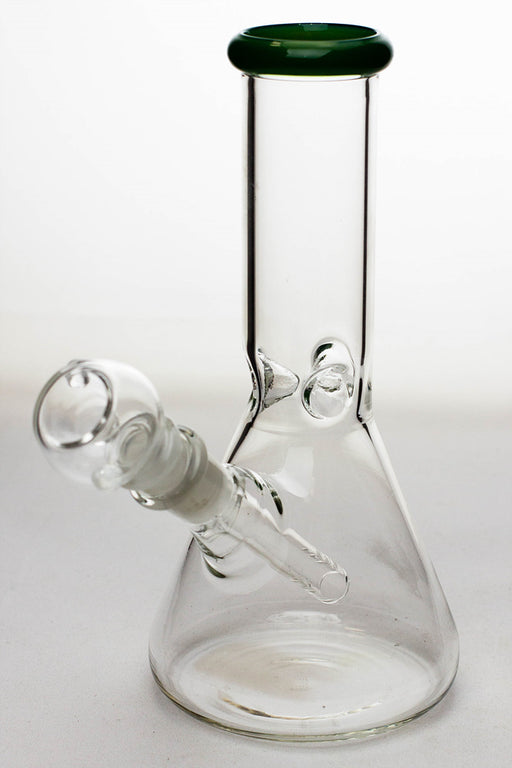 8" clear glass water bong Glass Bong ONE