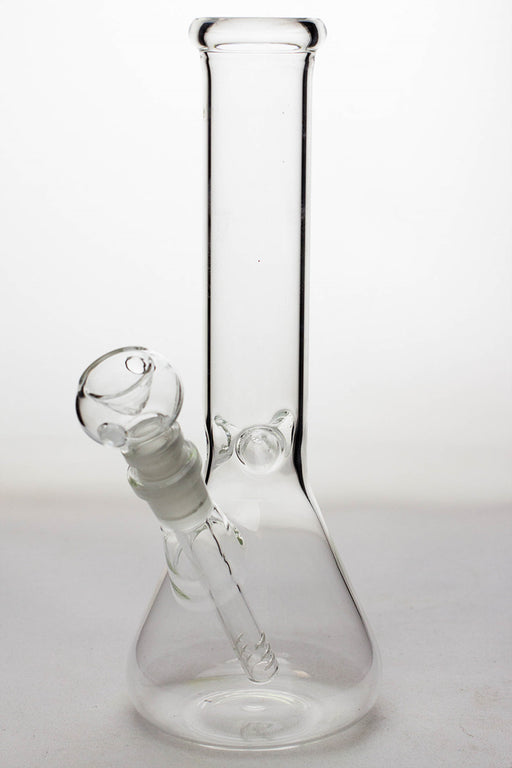 10" clear glass water bong- - One Wholesale