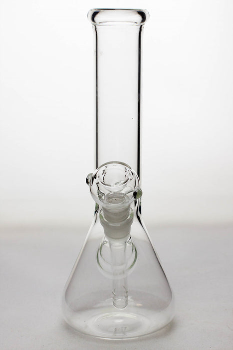 10" clear glass water bong- - One Wholesale
