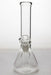 10" clear glass water bong- - One Wholesale