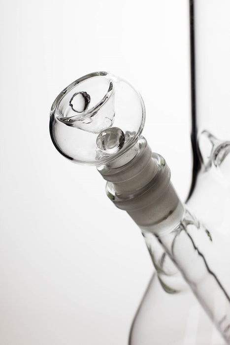 10" clear glass water bong- - One Wholesale