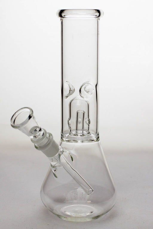 8" clear single dome percolator beaker water bong Glass Bong ONE