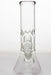 8" clear single dome percolator beaker water bong- - One Wholesale